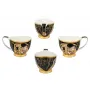 Filiżanka Carmani Vanessa 100ml espresso ze spodkiem - G. Klimt, Pocałunek - 4